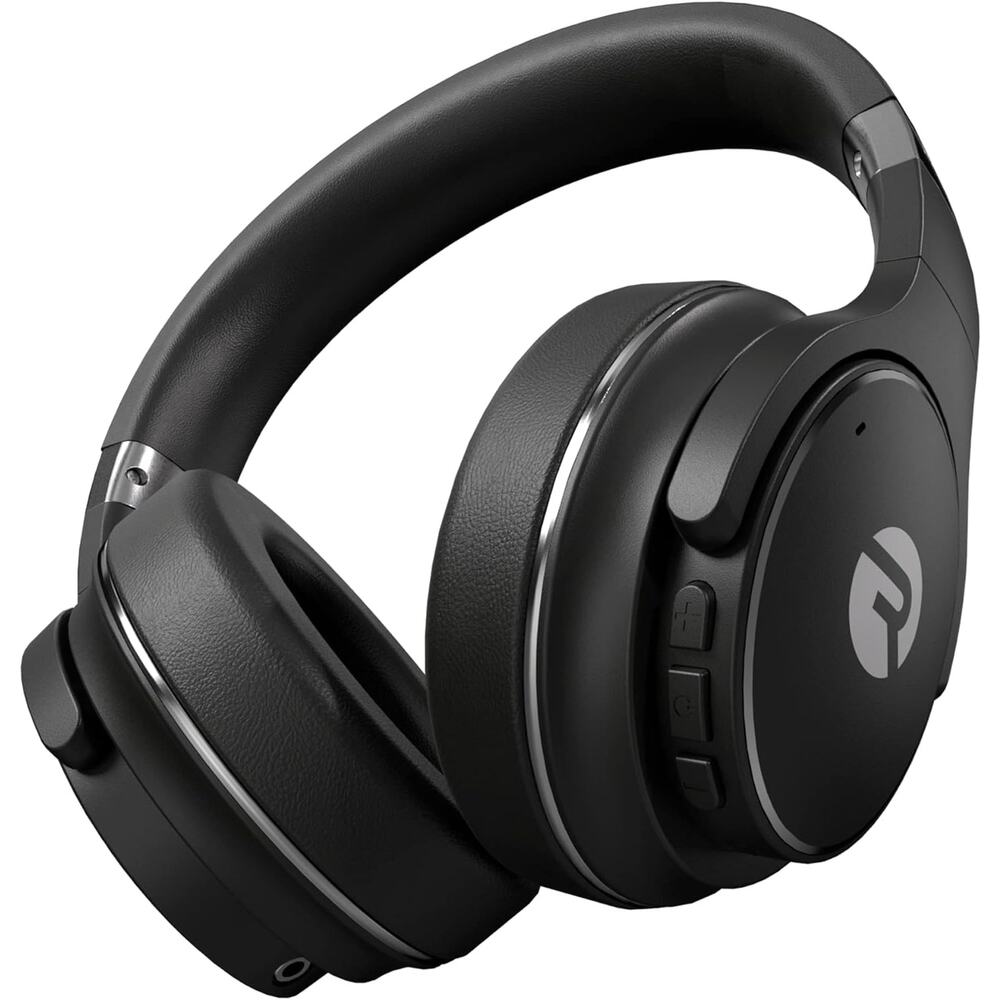 Raycon Everyday Over-Ear Headphones Wireless ANC IPX4 38H Battery Black